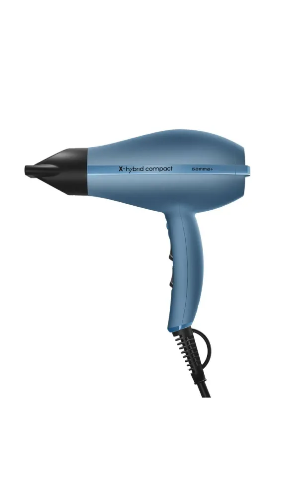 Secador de Pelo Gamma Piú X•Hybrid Compact - Blue