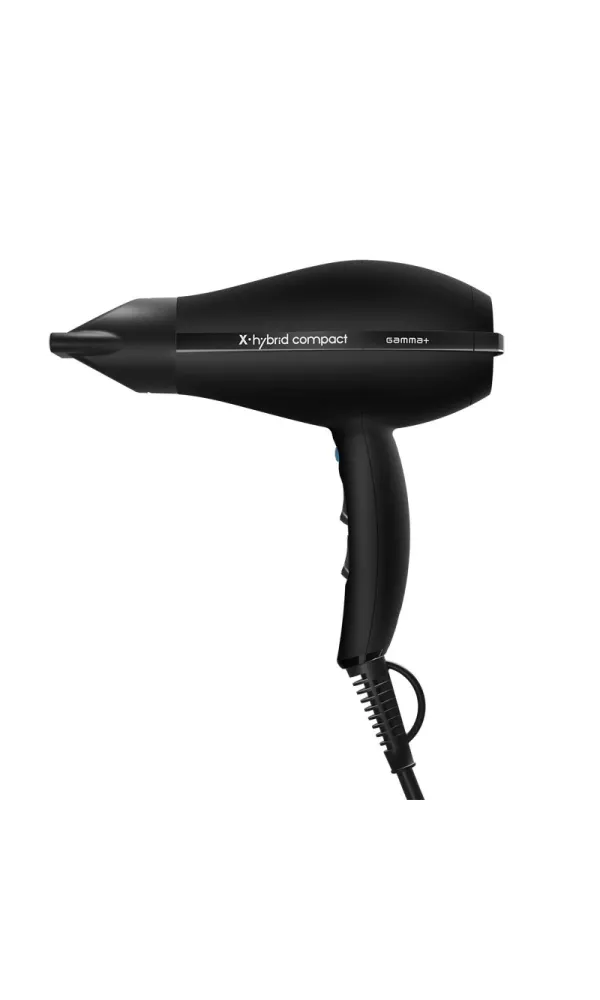 Secador de Pelo Gamma Piú X•Hybrid Compact - Negro