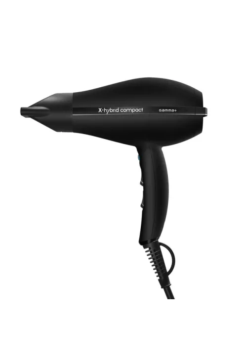 Secador de Pelo Gamma Piú X•Hybrid Compact - Negro