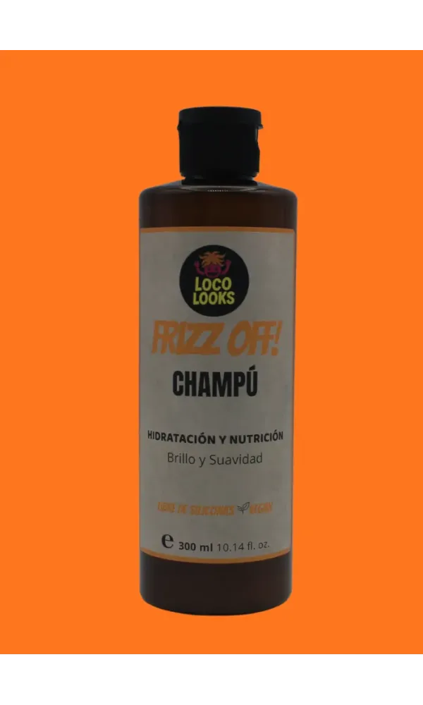 Champú Frizz Off Loco Looks 300ml | Pelo Liso y Aesthetic
