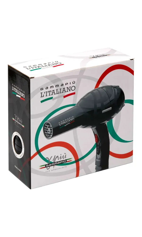 Secador Gamma+ L’ITALIANO Negro | Entregas 24h 2