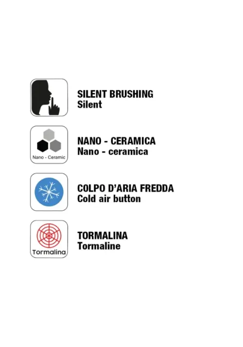 Secador de cabello Buran Tourmaline 3800 Ceriotti