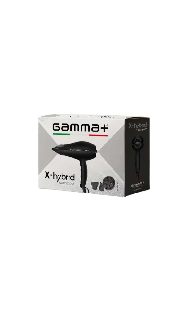 Secador de Pelo Gamma Piú X•Hybrid Compact - Negro 2