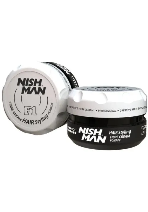 Pomada Fibra Nishman F1 | Densidad y Alto Brillo