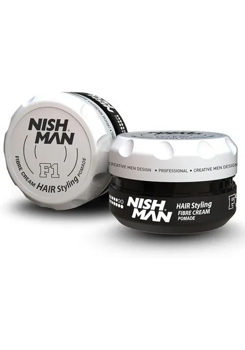 Pomada Fibra Nishman F1 | Densidad y Alto Brillo