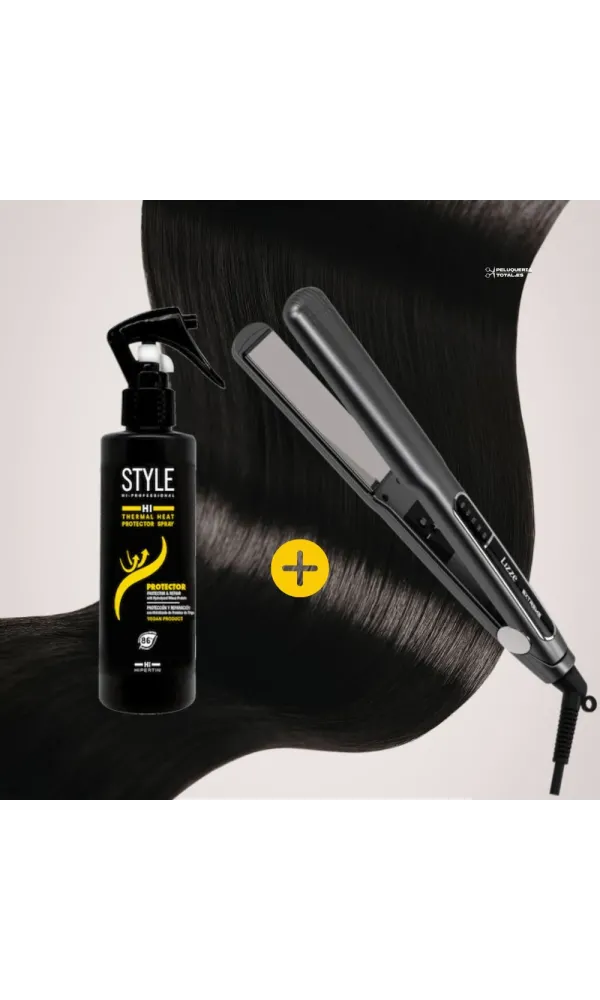 Pack Alisado: Plancha Lizze Extreme + Protector Hipertin