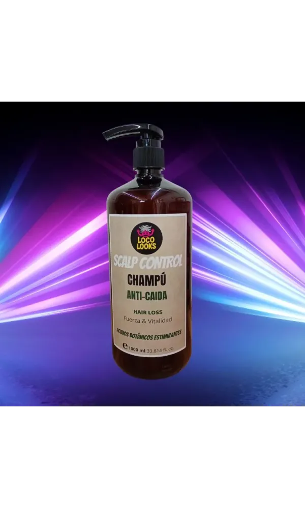 Champú Loco Looks anti caída Hair Loss 1000ml