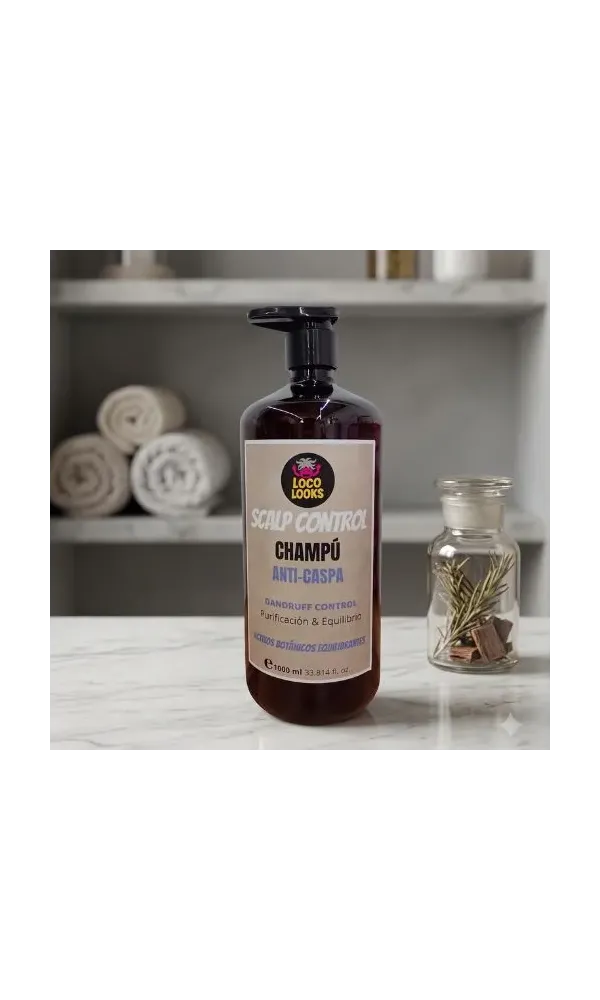 Champú Loco Looks Anti Caspa Dandruff 1000ml