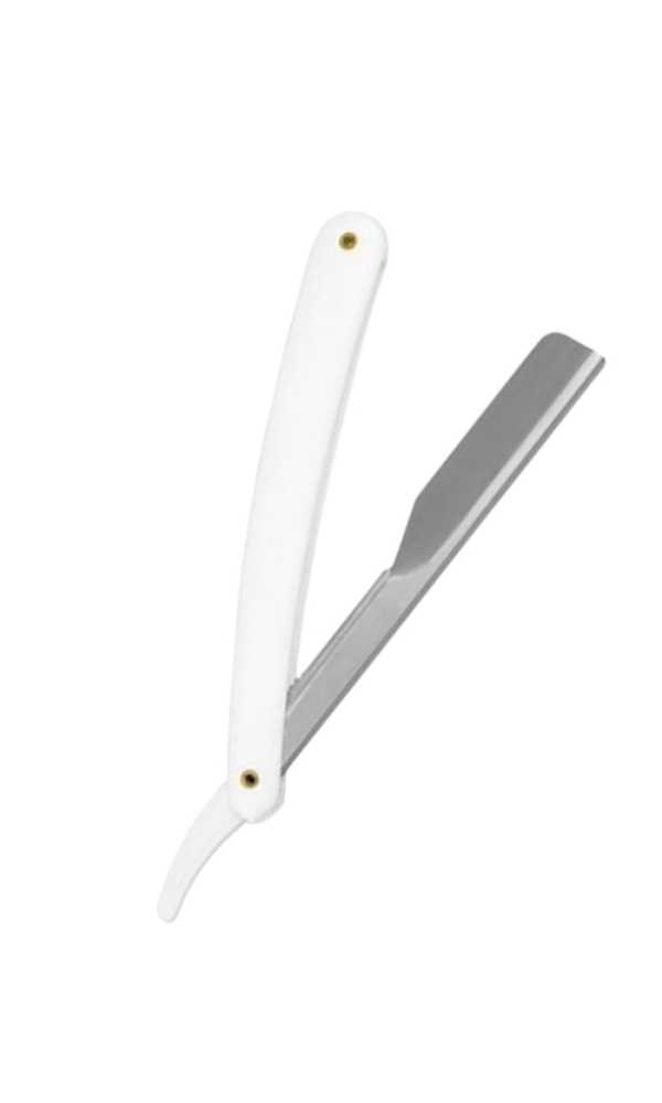 Navaja de Corte 16cm Bifull Razor Cut White, Color Blanco.