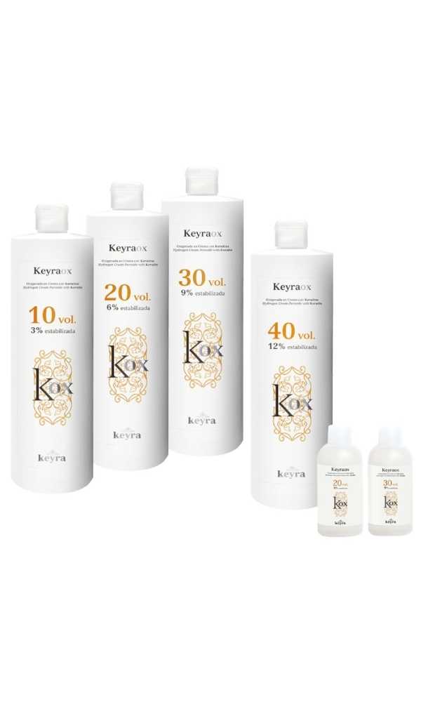 Oxigenada KeyraOx 900ml | Revelador con Queratina
